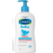 Cetaphil Baby Moist Bath &amp; Wash 400ml
