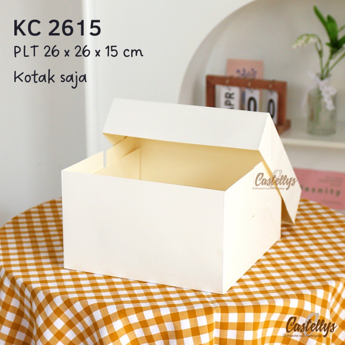 

KC 2615 Kotak Box Kue Cake Bolu Tart Hampers Pudding Kado Hampers