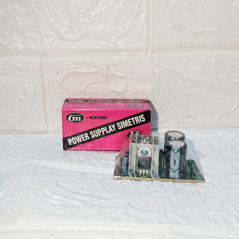 Kit Power Supplay Supply Simetris + Heatsink GM 2552