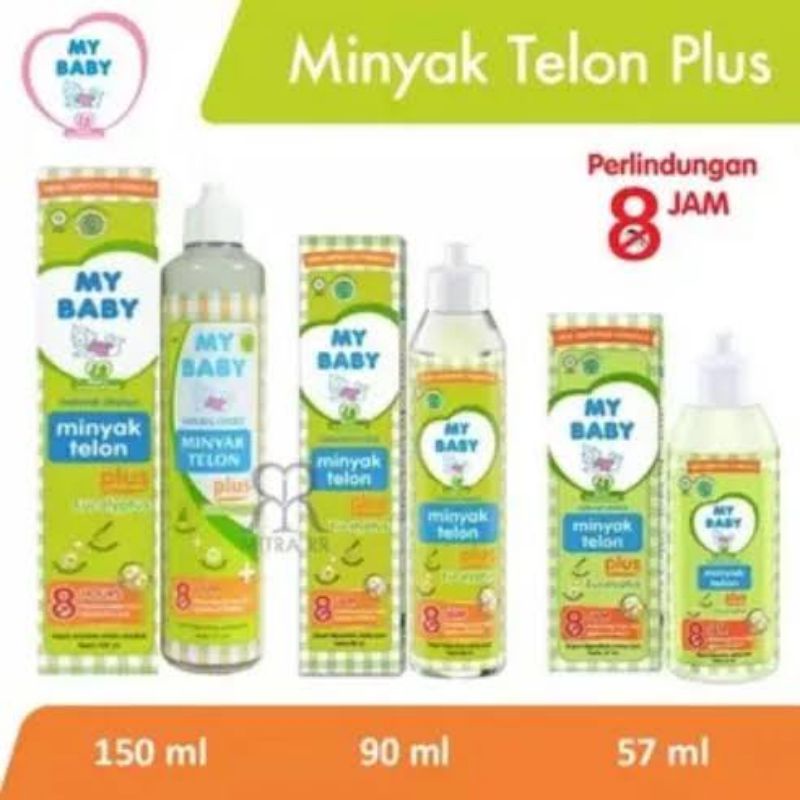 My Baby Minyak Telon Plus / Telon My Baby Plus 60ml 90ml 150ml