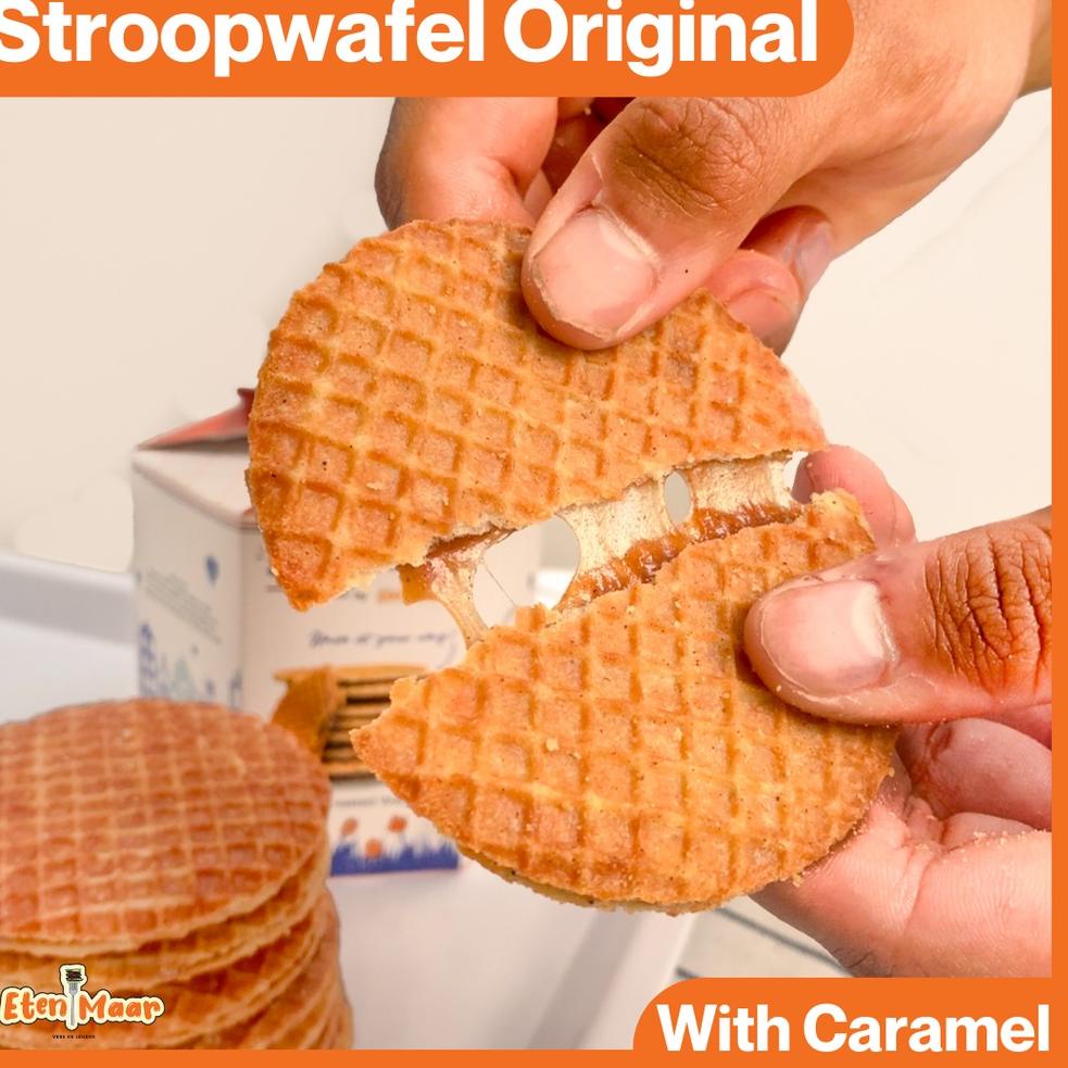 

Stock banyak Original Stroopwafel by Eten - Snack Waffle manis dari Belanda 85