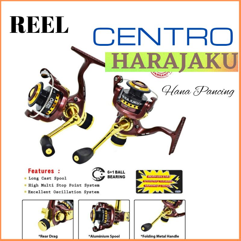 reel centro  harajuka 500