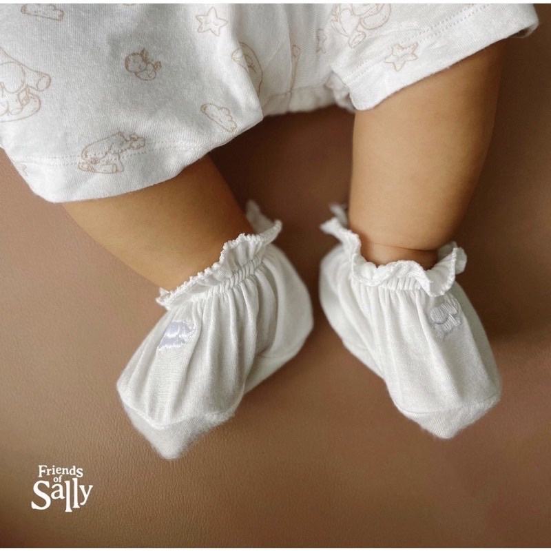 Friends Of Sally Mittens &amp; Booties Set Sarung Tangan Kaki Bayi Newborn