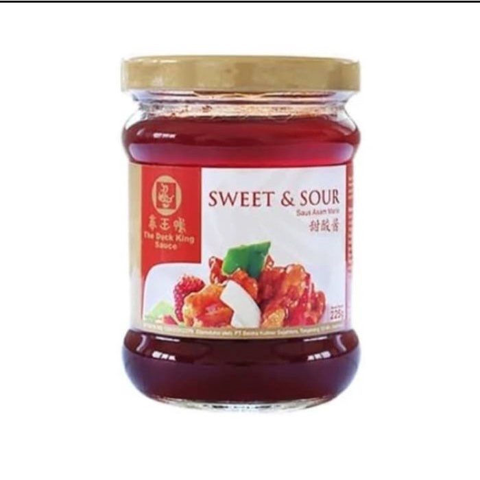 

The duck king sweet n sour sauce 225gr saos