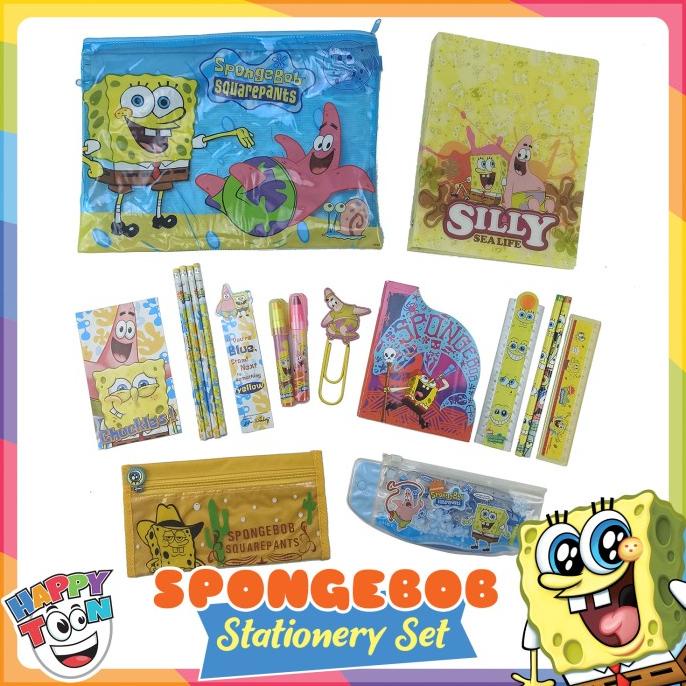 

BARU! Stationery Set SpongeBob - Paket Alat Tulis SpongeBob