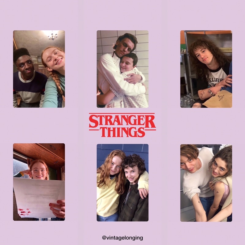 stranger things photocard | MINIMAL ORDER 4 PCS
