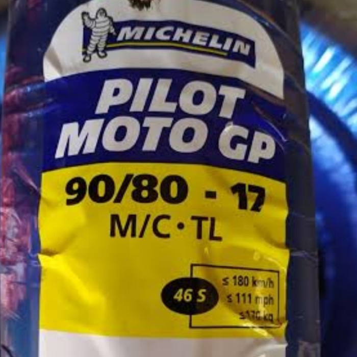Ban Tubeless Michelin Pilot Motogp 90/80-17 #Original
