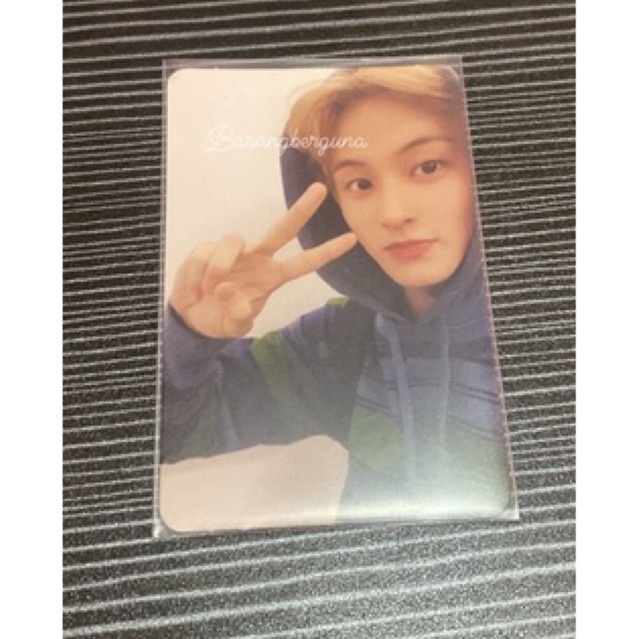 photocard mark superhuman mark nct dream/nct127