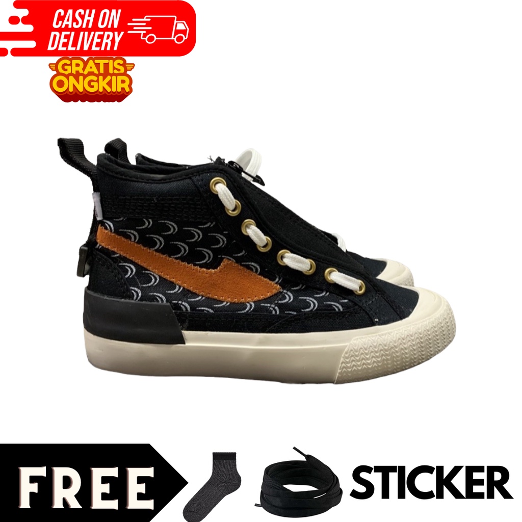SEPATU CHEZZ DRAGON BLACK PRIA/WANITA