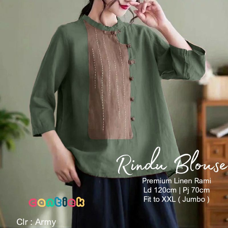 RINDU BLOUSE WANITA TERVARU