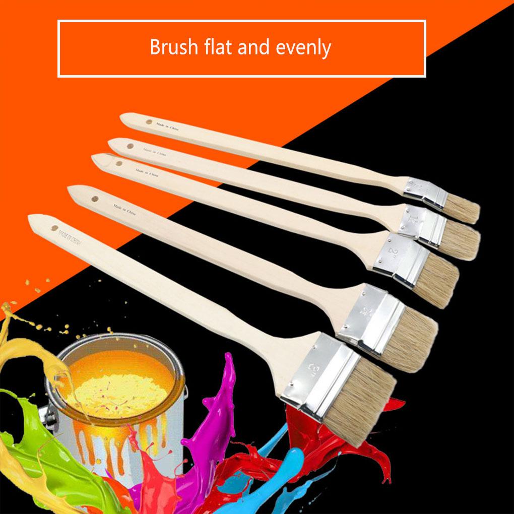 Sikat Genggam Bengkok Gagang Panjang Pengganti Reusable Rumah Tangga Komputer Otomotif Minyak Cat Debu Pembersih Brushes