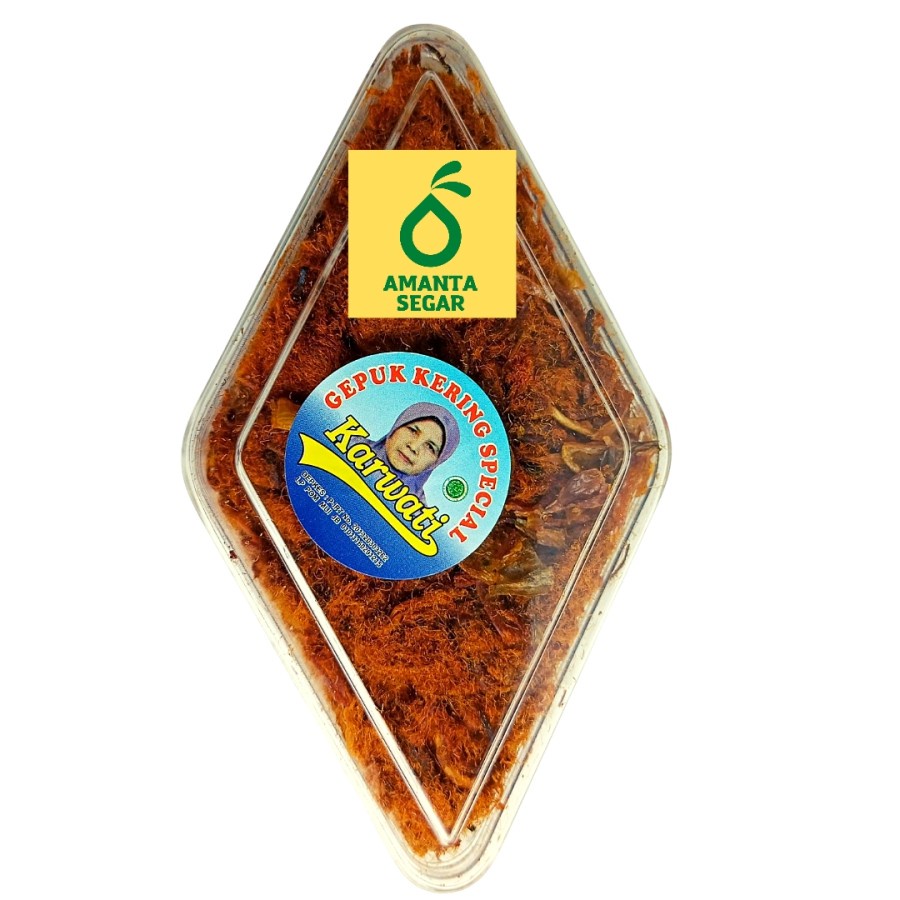 Gepuk Daging Sapi Gepuk Kering Spesial Asli Daging Sapi Karwati