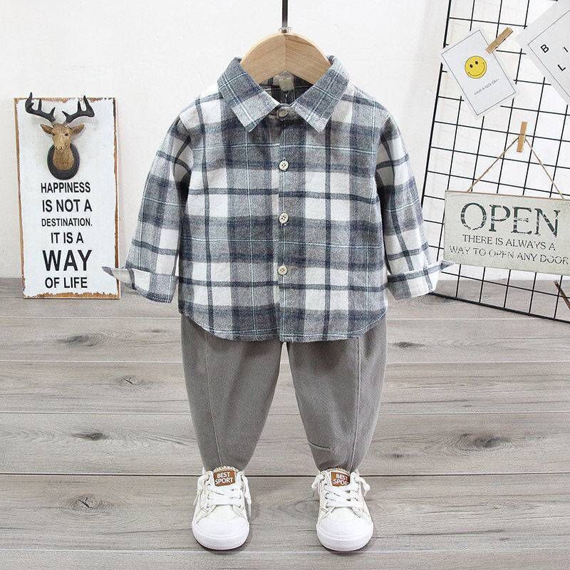 Setelan Anak Cowok Import PANEL SQUARE Oneset Baju Anak Laki Laki Setelan Anak Cowok Trendy Usia 1-6 tahun