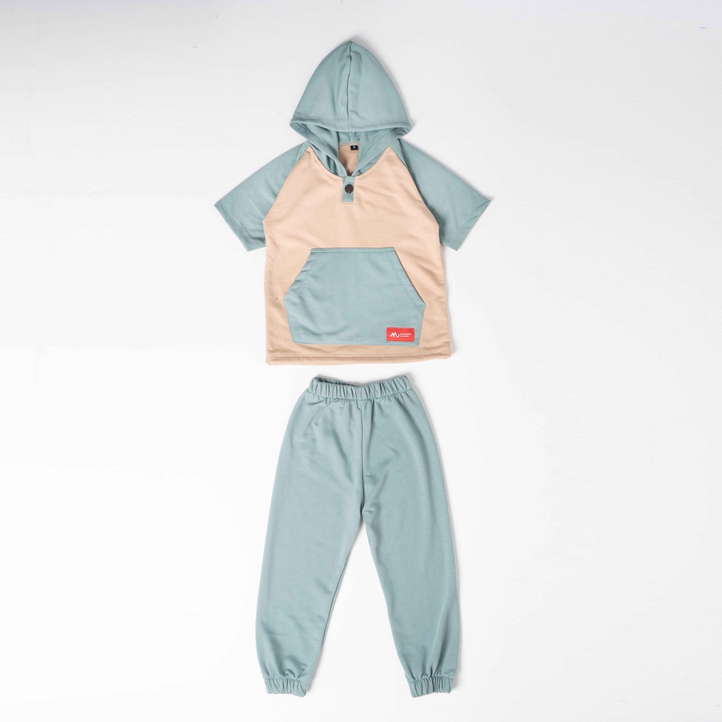 MURANGKALIH - HODDIE SET 2 in 1 | Setelan Topi Hoodie Celana Panjang Anak-Anak