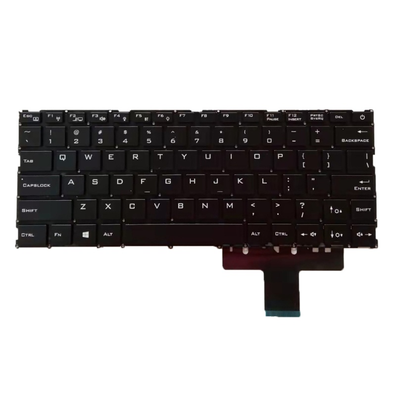 Btsg Original Keyboard Bahasa Inggris As Hitam Untuk Laptop MECHREVO S1 S2 S3 Pro-01 Pro-02