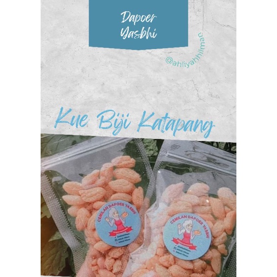 

Kue Biji Ketapang byCemilan Dapoer Yasbhi 100gr