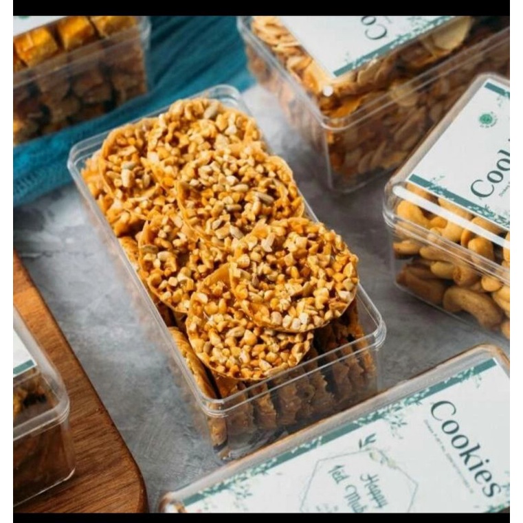 

caramel peanut cookies /caramel kacang premium/florenta/cemilan sehat