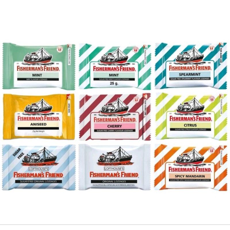 

Fisherman Friend 25gr (1 PCS) All Varian - Permen