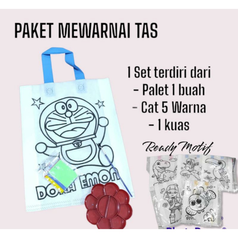

SET LUKIS MEWARNAI TAS KANVAS