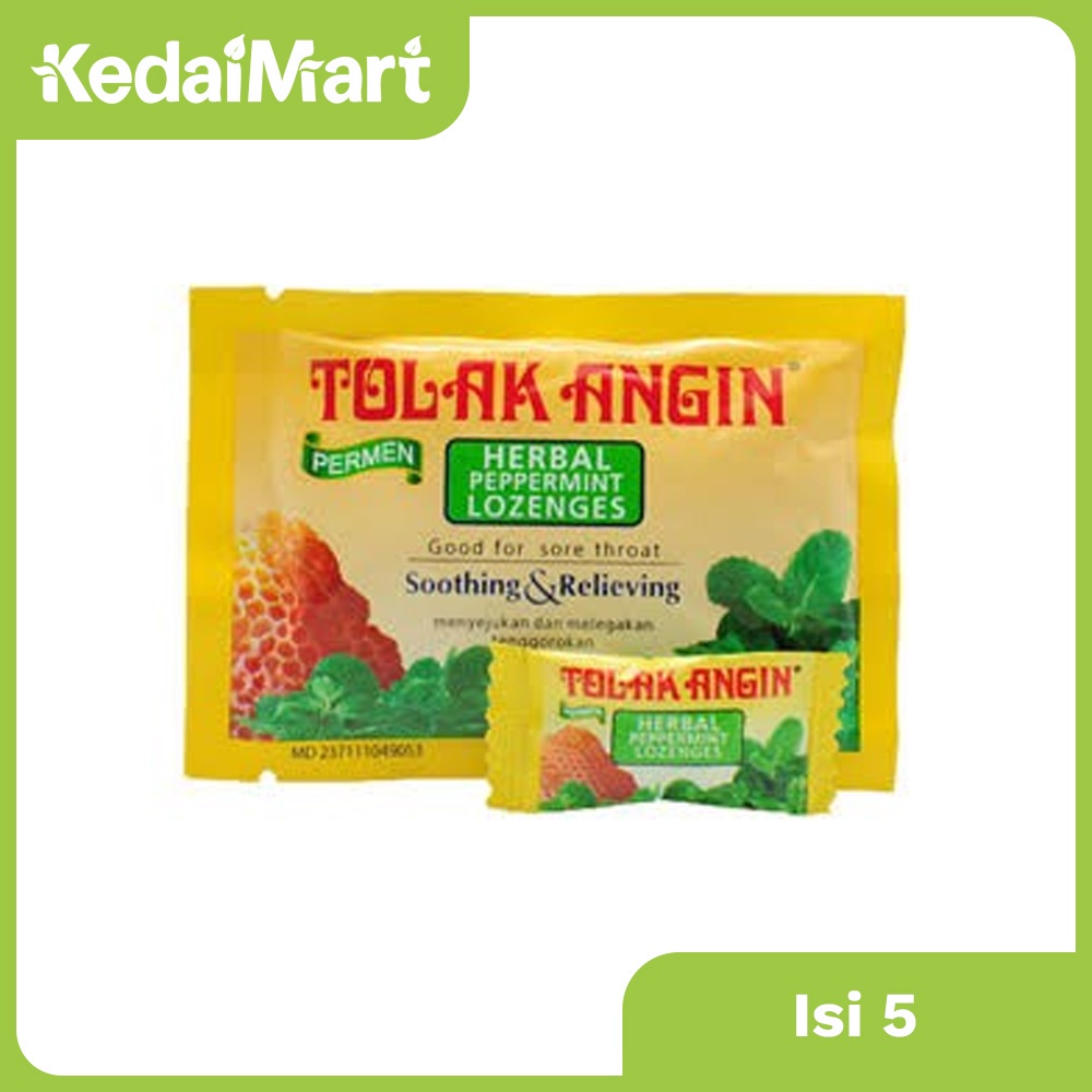 

Permen Tolak Angin Sidomuncul Herbal 5 x 2.5 Gram