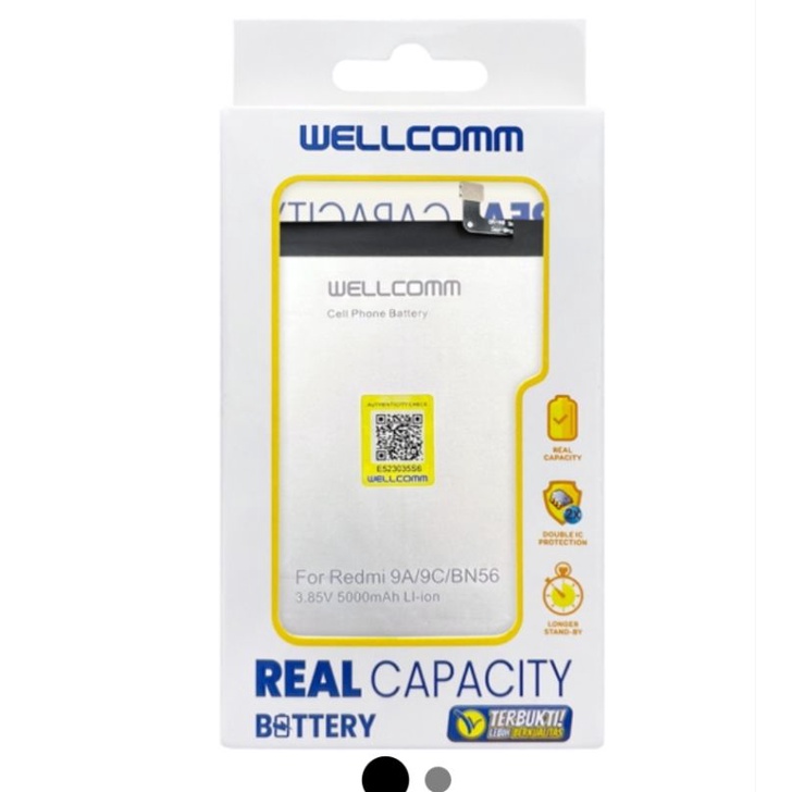 Baterai Double IC Xiaomi Redmi 9A / Redmi 9C / mi poco /m2 pro Wellcomm