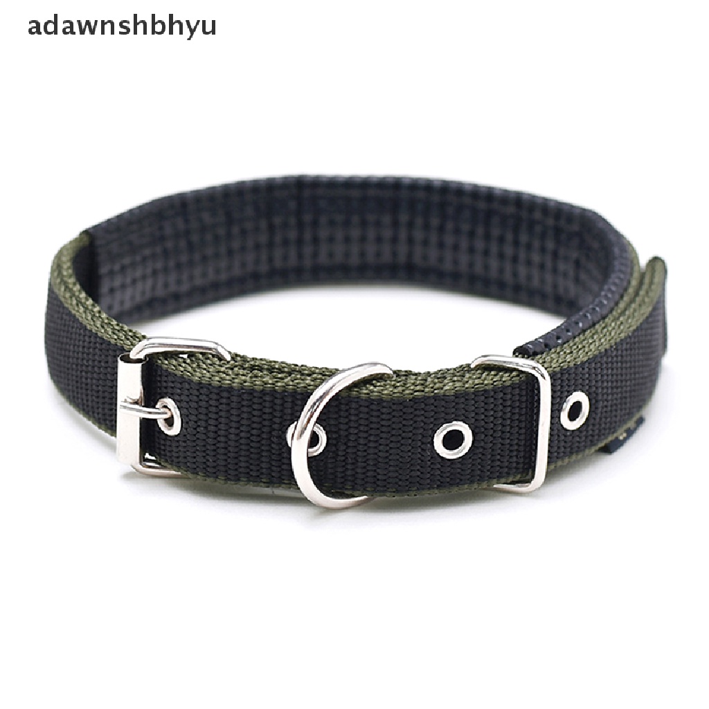 Adawnshbhyu Nylon Dog Collar Untuk Anjing Kecil Sedang Besar Teddy Keji Pitbull Bulldog Beagle ID