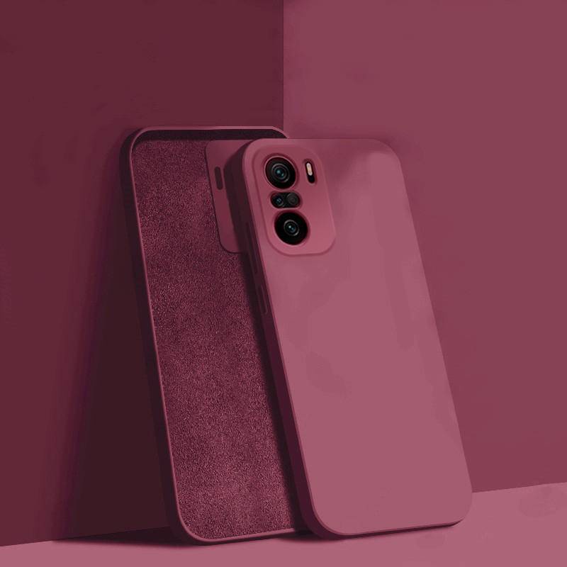 Untuk Redmi Note7 8 9 9s 10 Pro Max Original Liquid Square Silicone Case Lembut Tipis Cover funda