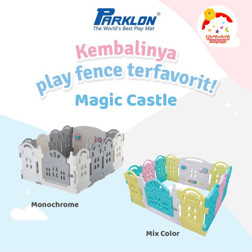 Parklon classic FENCE CASTLE UPGRADED size 8+2 / 10+2 / 12+2