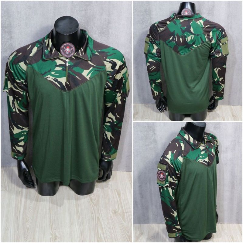 Kaos BDU dryfit Kaos jersy Bdu Lengan panjang