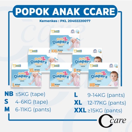 POPOK BAYI C CARE AIR DIAPERS