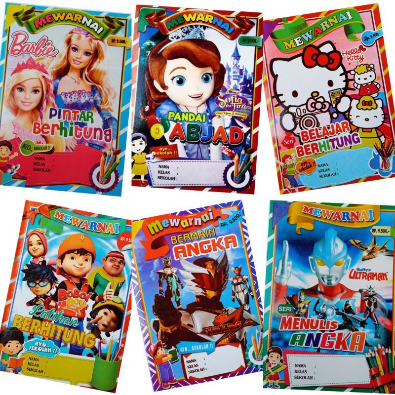 

buku mewarnai anak