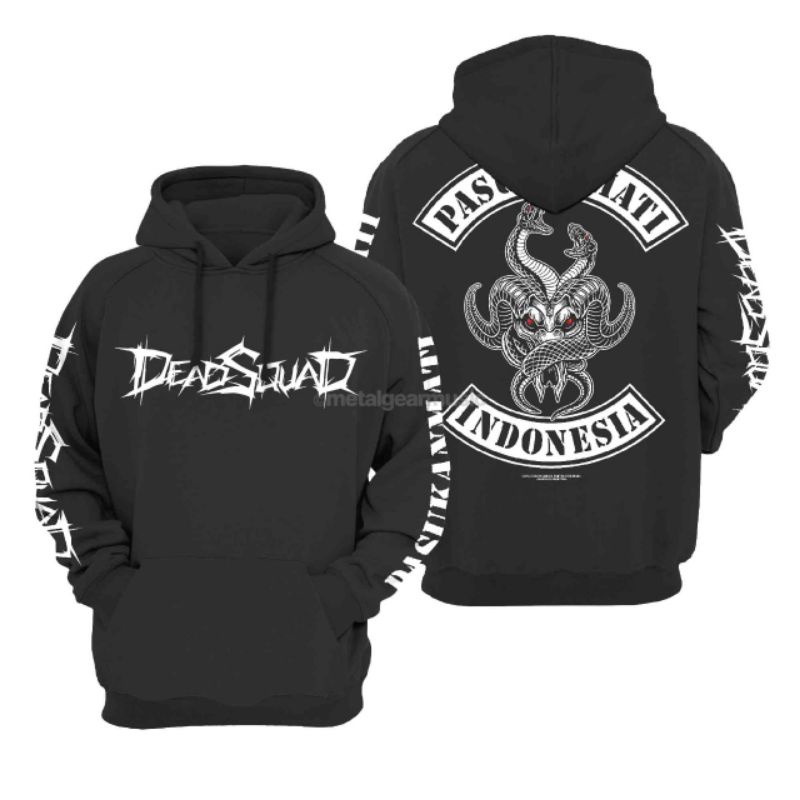 DEADSQUAD - PMI WHITE MG HOODIE