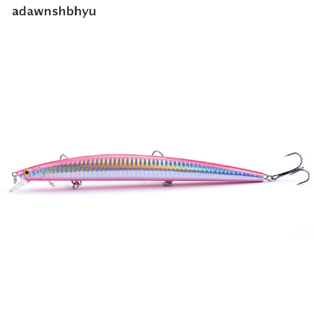 Adawnshbhyu 18cm 24g Ikan Panjang Besar Ikan Kecil Laut Memancing Umpan 3D Mata Kait Kuat Umpan ID