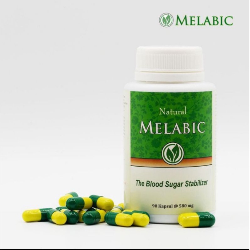 natural melabic 90kapsul original melabic obat diabetes herbal