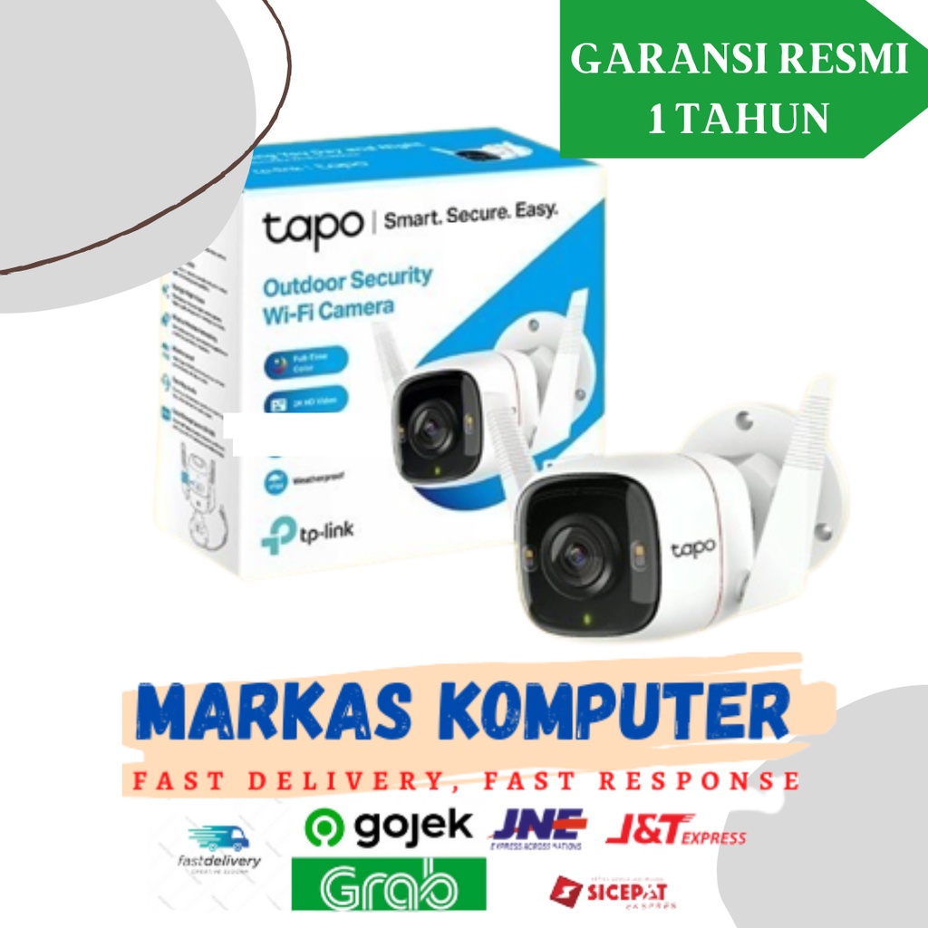 TP-LINK Tapo C320WS Outdoor Security Wi-Fi Camera - Tplink C 320ws