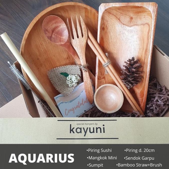 

AQUARIUS HAMPERS SINGLE SET / PARCEL LEBARAN / KADO NATAL TAHUN BARU / EG964654RT