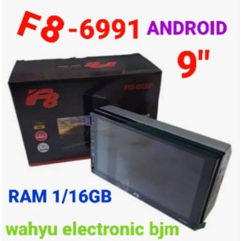 PROMO F8 Car Player Android F8-6991 #Ready stock langsung pesan#