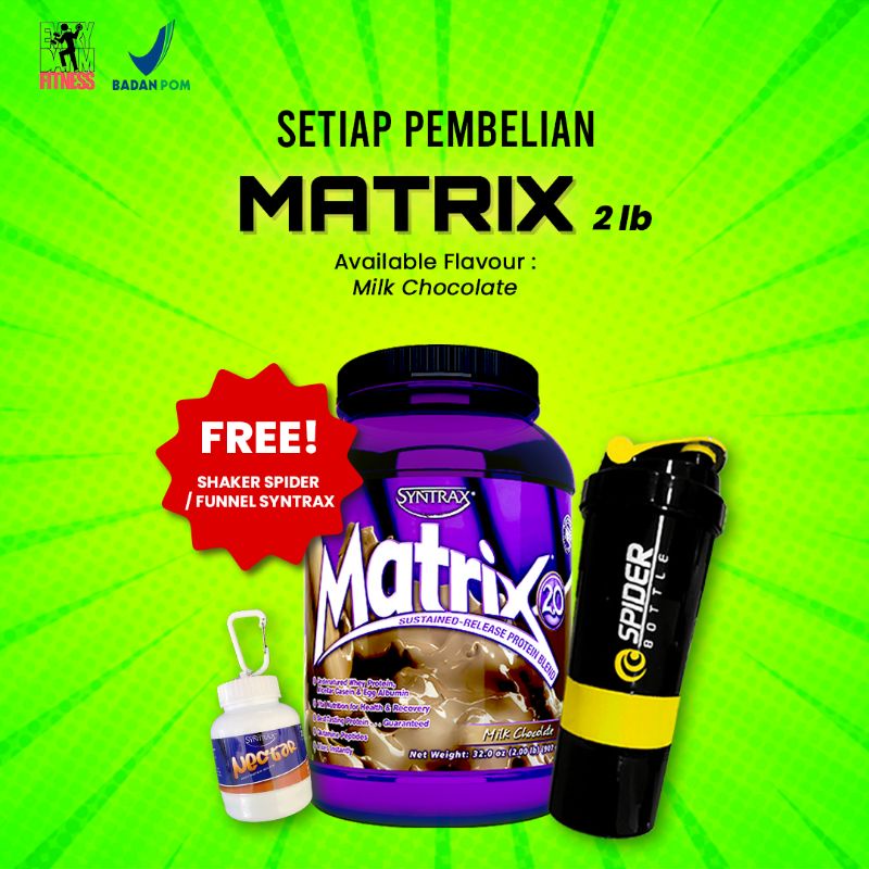 SYNTRAX MATRIX 2 LB 2 LBS 2LB 2LBS WHEY PROTEIN ISOLATE