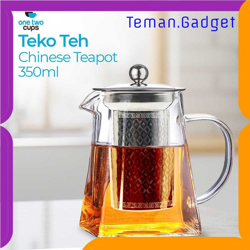 TG - DPR One Two Cups Teko Pitcher Teh Chinese Teapot Maker Glass - TP-761