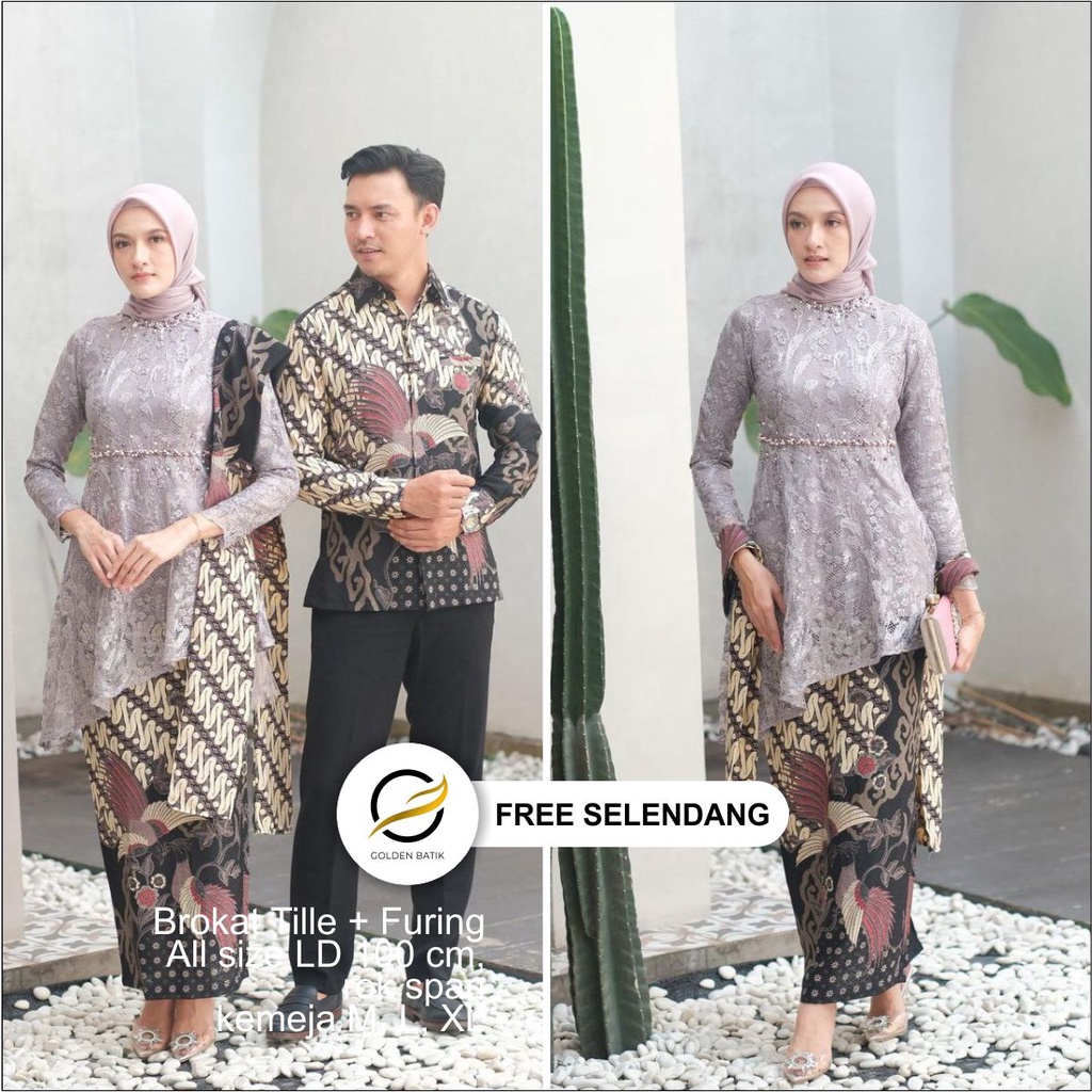 Batik Couple Modern Couple Modern Kebaya Tunik Couple Tunangan Wisuda Kondangan Lamaran Batik Modern