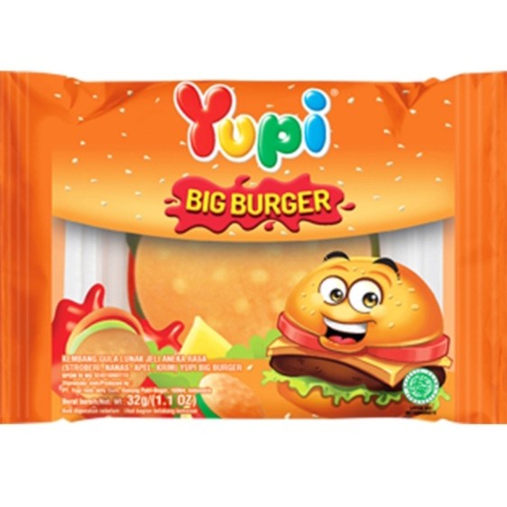 

Yupi Gummy Candies Big Burger 32 gr