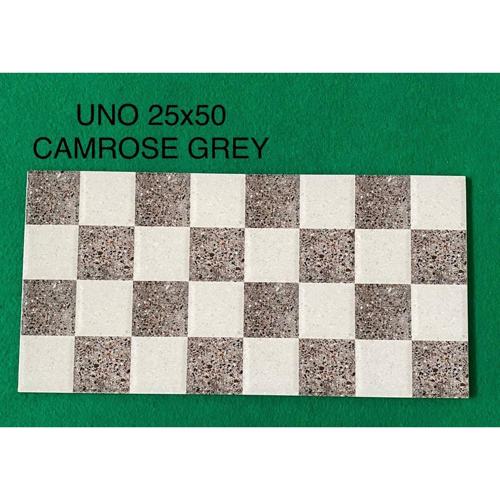 Keramik Uno 25x50 Camrose Grey - kilat