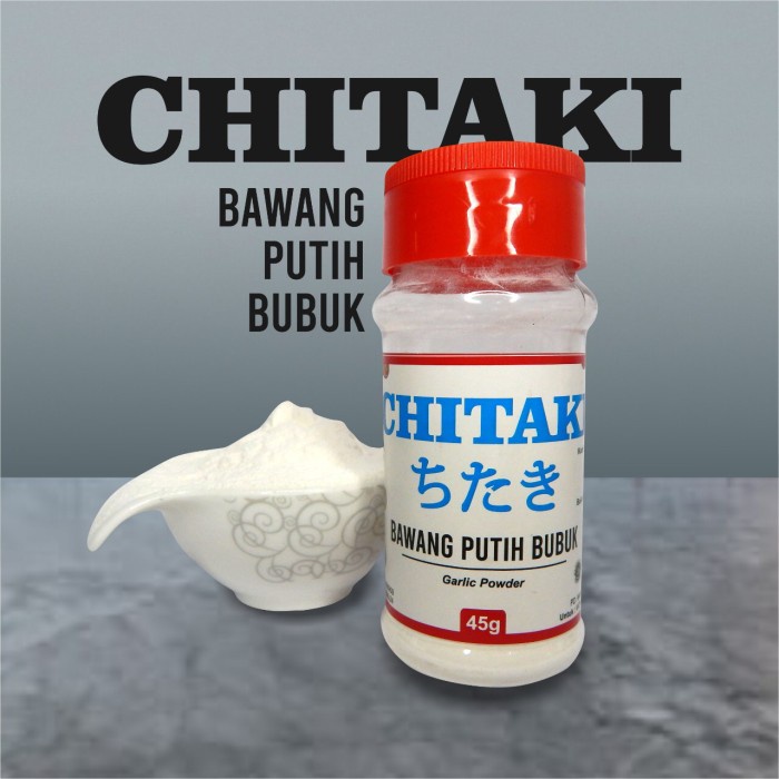 

TERBARU Bumbu Chitaki Bawang Putih Bubuk Garlic Powder Spices 45 gram