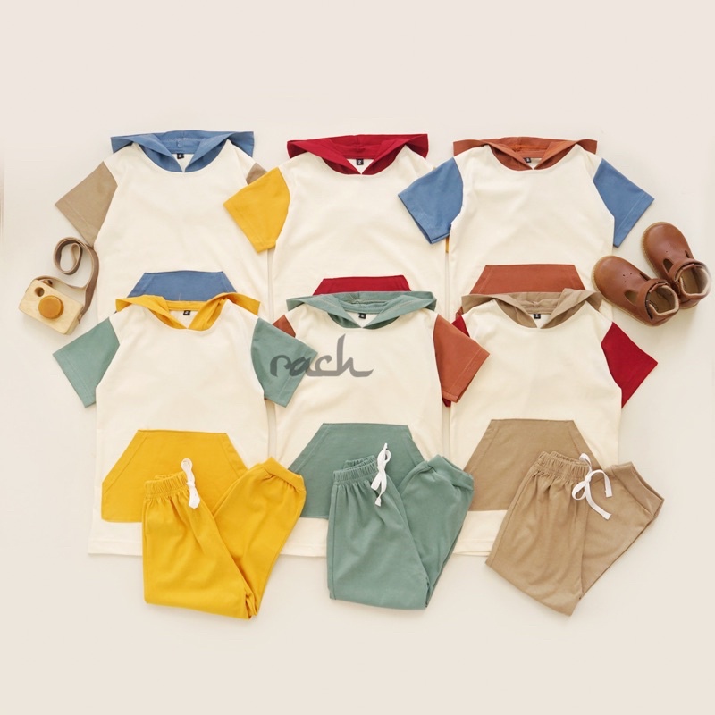 RACHIDKIDS / SETELAN HOODIE ANAK / HOODIE POCKETY SET