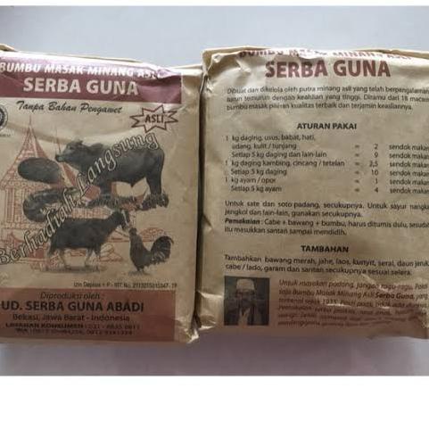 

Segera Bumbu Masak Minang Asli (serbaguna gulai)