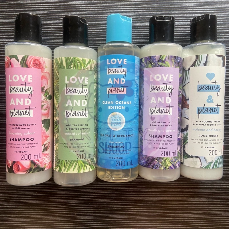 Love Beauty &amp; Planet Shampoo/Conditioner/Body Wash