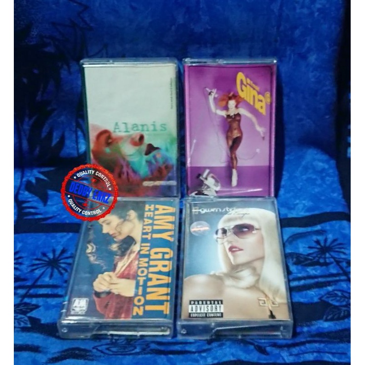 Kaset Pita Gina G Gwen S Alanis M Amy G Avril L Alicia K Sinead O Mary JB Sarah B