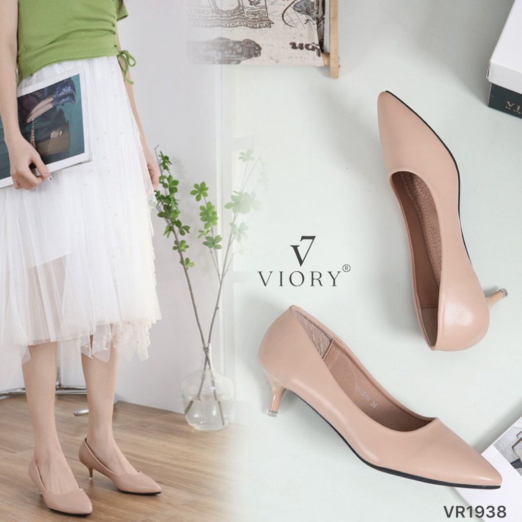 VIORY High Heels Pump Shoes #VR1938 ORIGINAL