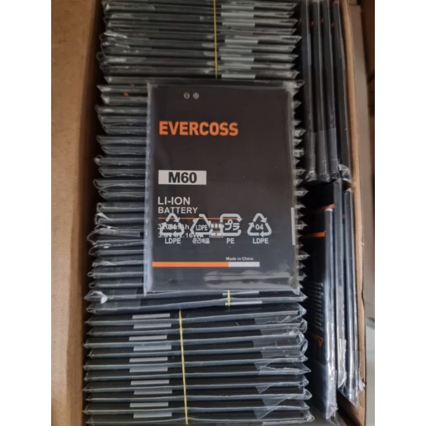 Baterai Evercoss M60 M6A M6 Battery Battry Evercoss U6C  M6-20 Baterai Battry Batre Original