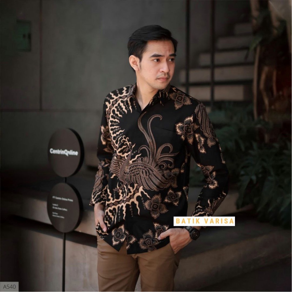 TERBARU Baju Batik Pria Gus Azmi Syubbanul Muslimin Hadroh Azzahir Santri Muslim M L XL XXL Modern Lengan Panjang